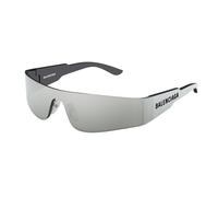 Lunettes de soleil Balenciaga Bb0041s col. 002 Unisexe Enveloppant Argent
