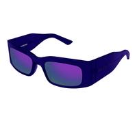 Balenciaga Unisex BB0328S 005 Lunettes de soleil Acétate Violet Violet Carré