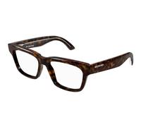 Balenciaga Unisex BB0343O 002 Montures optiques Acétate Havane Transparent Carré