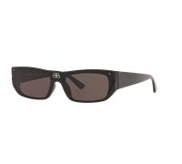 Balenciaga Unisex Sunglass BB0080S - Couleur du Monture: Noir brillant, Couleur de Lentille: Gris