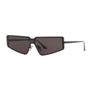 Balenciaga Unisex Sunglass BB0192S - Couleur du Monture: Noir, Couleur de Lentille: Gris