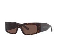Balenciaga Unisex Sunglass BB0328S - Couleur du Monture: Écaille, Couleur de Lentille: Brun