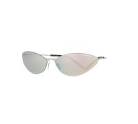 Balenciaga Unisex Sunglass BB0350S - Couleur du Monture: Argent, Couleur de Lentille: Argent