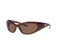 Balenciaga Unisex Sunglass BB0384S - Couleur du Monture: Écaille, Couleur de Lentille: Brun