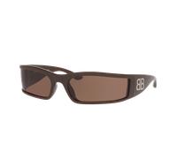 Balenciaga Unisex Sunglass BB0458S - Couleur du Monture: Brun, Couleur de Lentille: Brun
