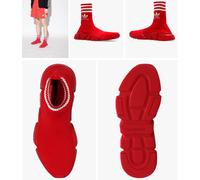 Balenciaga X Adidas Speed LT Unisexe Tricot Chaussettes Baskets Chaussures 37