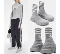 Balenciaga X Adidas Speed LT Unisexe Tricot Chaussettes Baskets Chaussures 38