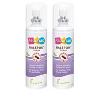 Balépou Spray Anti-poux Répulsif Naturel Enfant 100ml X2 Multicolore TU