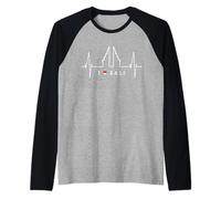 Bali Battement de Cœur Porte du Ciel Indonésie Amour Bali Manche Raglan