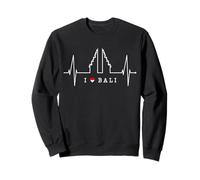 Bali Battement de Cœur Porte du Ciel Indonésie Amour Bali Sweatshirt