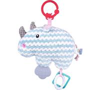 Bali Bazoo Peluche C-ring, hochet, anneau de dentition, hochet, aspect tricot dès la naissance bleu