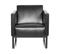 BALI BLACK 1 places - Fauteuil rembourré Noir