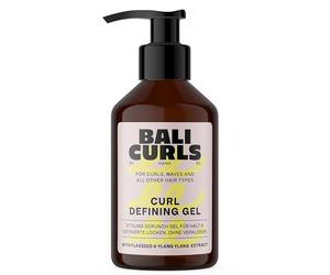 BALI CURLS Curl Defining Gel - Bouclant définissant aux extraits de graines de lin et d'ylang-ylang - Gel bouclant végétalien pour des boucles souples et définies - 150ml