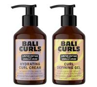 Bali CURLS Curl Defining Limited Kit - Crème hydratante Curl & Defining Gel (150 ml chacun) - Pour des cheveux souples et définis - Hydratation, définition et tenue sans collage