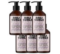 Bali CURLS Hydrating Curl Cream Lot de 6 crèmes bouclées hydratantes 150 ml - Beurre de karité, huile de coco et ylang-ylang - Crème pour boucles lisses et définies