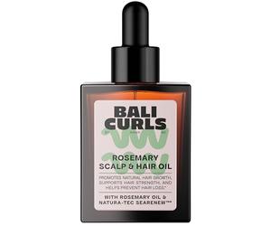 Bali CURLS Rosemary Grow Scalp & Hair Oil - Huile capillaire avec romarin, sapote et micro-algues - Soin végétalien pour cuir chevelu et huile capillaire - Méthode curly - 50 ml