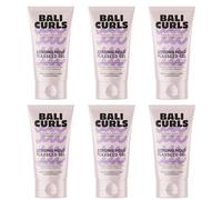 Bali CURLS Strong Hold Flaxseed Gel 6 x 150 ml - Gel Scrunch extra fort pour des boucles définies - Tenue longue durée & brillance naturelle - Convient pour la méthode Curly