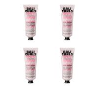 BALI CURLS Total Repair SOS Protein Treatment Mini Lot de 4 masques jetables pour cheveux secs et abîmés, soin intensif avec protéines végétales, méthode végétalienne et bou