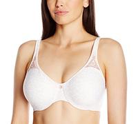 Bali Designs Women's Passion for Comfort Minimizer Underwire Bra, Pink Leaf
