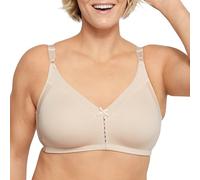 Maidenform Double Support Stretch Wire-Free Bra Soutien-Gorge Coton sans Armatures Speciality, Taupe Doux, 105D Womens