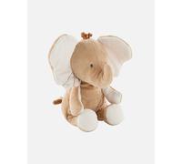 Bali Eléphant 25cm Marron, Écru TU