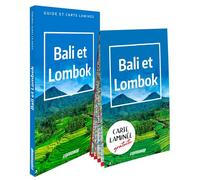 Collectif – Bali et Lombok – Guide et carte laminée – Édition 2025 – Broché
