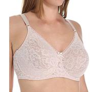 Bali Femmes Dentelle et Soutien-Gorge sans Fil Lisse #3432, Rosier, 100E