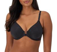 Bali Gainant à Armatures, Comfort Revolution T-Shirt, Soutien-Gorge à Fermeture Frontale, Opaque, Noir, 110D Femme