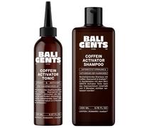 BALI GENTS Activateur Bundle - Shampooing à la caféine et eau capillaire avec huile de romarin, caféine et AnaGain™ - Routine du cuir chevelu en 2 étapes pour homme - 200 ml + 150 ml