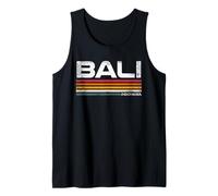 Bali Indonésie Retro Design Bali Island Débardeur