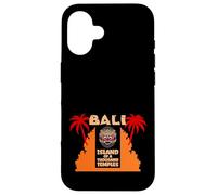 Bali l'île aux Mille Temples Masque Barong Porte Coque pour iPhone 16