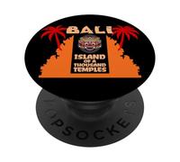 Bali l'île aux Mille Temples Masque Barong Porte PopSockets PopGrip Adhésif
