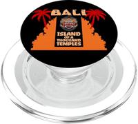 Bali l'île aux Mille Temples Masque Barong Porte PopSockets PopGrip pour MagSafe