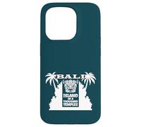 Bali Masque Barong l'île aux Mille Temples Porte Souvenir Coque pour iPhone 15 Pro