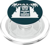 Bali Masque Barong l'île aux Mille Temples Porte Souvenir PopSockets PopGrip pour MagSafe