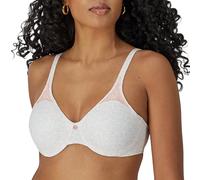Bali Minimizer, Passion for Comfort Full-Coverage Underwire Bra, Seamless Cups Soutien-Gorge minimisant, Imprimé Feuille Rose, 80E Femme