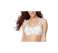 Bali Minimizer, Satin Tracings Underwire, Bustline Slimmer, Full Coverage Bra Soutiens-Gorge, Blanc, 90F Femme