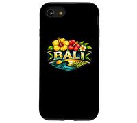 Bali Motif Floral Tropical Flower Beach Island Voyage Coque pour iPhone SE (2020) / 7/8