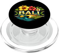 Bali Motif Floral Tropical Flower Beach Island Voyage PopSockets PopGrip pour MagSafe