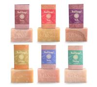 Bali Soap Coffret Cadeau 6 Savons Naturels Homme et Femme | Pour le Visage et le Corps, 100 Grammes Chacun