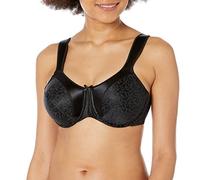 Bali Soutien-Gorge Minimiseur à Armatures Satin Tracings, Noir, 95G Femme