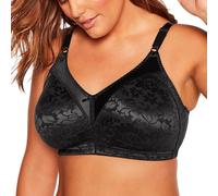 Bali Soutien-Gorge sans Armatures avec Fermeture Spa Double Soutien pour Femme, Noir, 90E