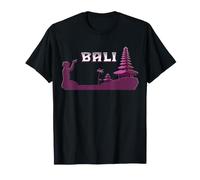 Bali Temple Palmier Indonésie Ubud Hindouisme Java Souvenir T-Shirt