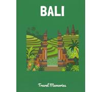 Bali Travel Photo Scrapbook: A DIY Memory Album with Aesthetic Pages to Paste Photos, Tickets and Write Your Tropical Memories