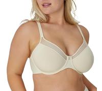 Bali Soutien-Gorge à Armatures avec Encolure Ultra Illusion en U, Opaque, Beige Clair, 90C Femme