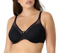 Bali Underwire, One Smooth U Ultra Light T-Shirt, Convertible Bra Soutiens-Gorge, Opaque, Noir, 95D Femme