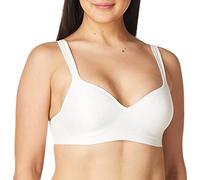 Bali Women's Comfort Revolution Wirefree Bra DF3463, White Zag, 42B
