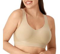 Bali Women's Comfort Revolution Wirefree Bra with Smart Sizes, Nude, X-Large