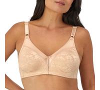 Bali Women's Double Support Spa Closure Wire-Free Bra, Soft Taupe, 34DD