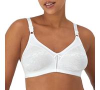 Bali Women's Double Support Spa Closure Wire-Free Bra, White, 34DD